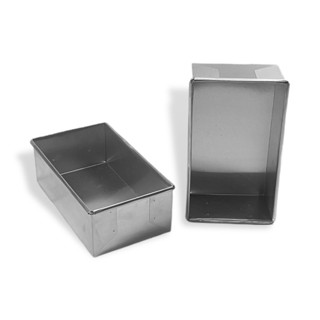 Kit 2 Caixa De Leite 17,5x10x6,5cm Alumínio (bolo De 1kg) Forma Retangular em Oferta na Shopee