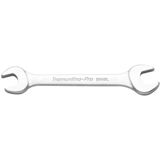 Chave fixa 10 x 11 mm aço cromo vanádio com cartela - Tramontina PRO