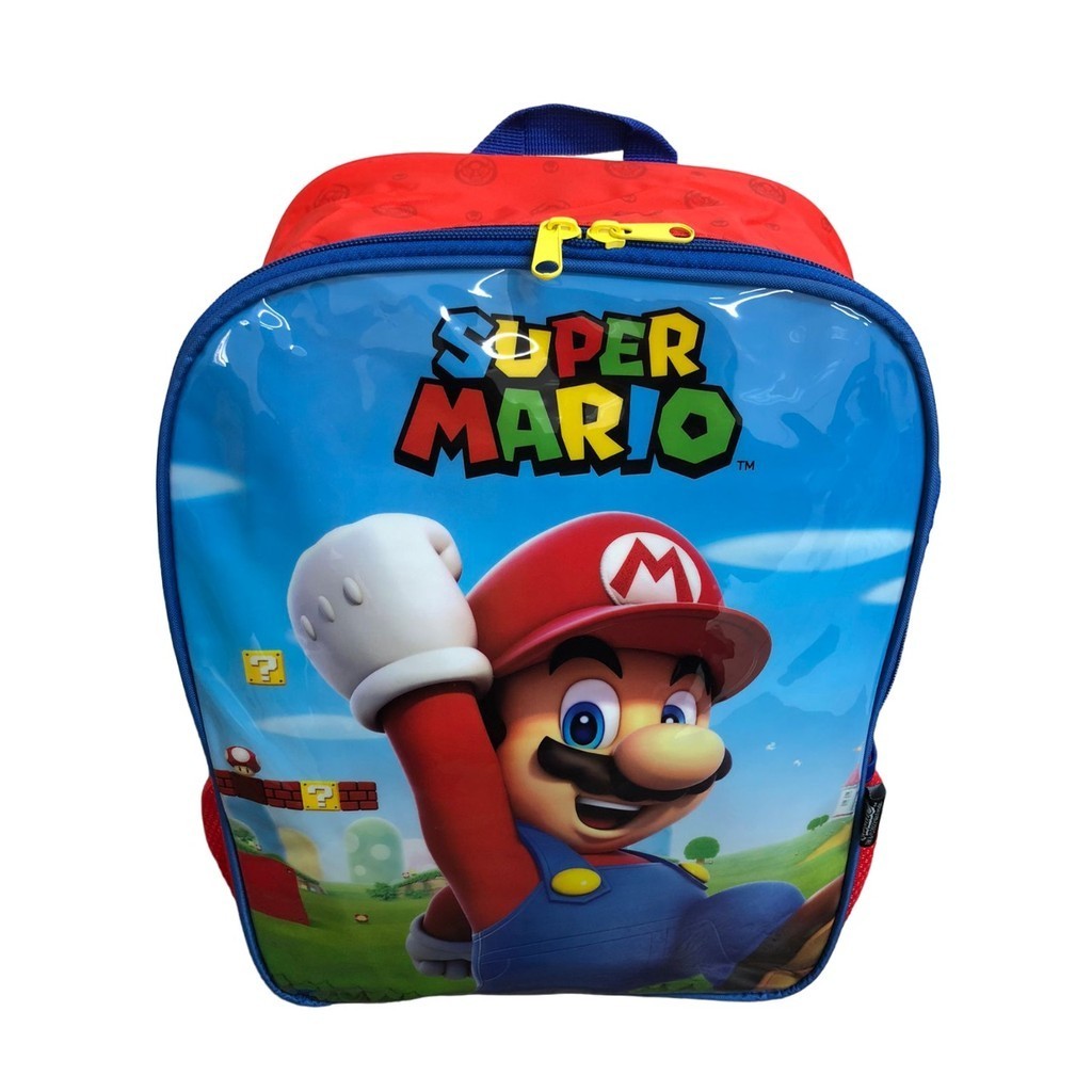 Mochila Escolar Com Alça De Costas Super Mario Bros