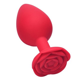 Plug Anal Silicone Rosa Fetiche P/M em Oferta na Shopee