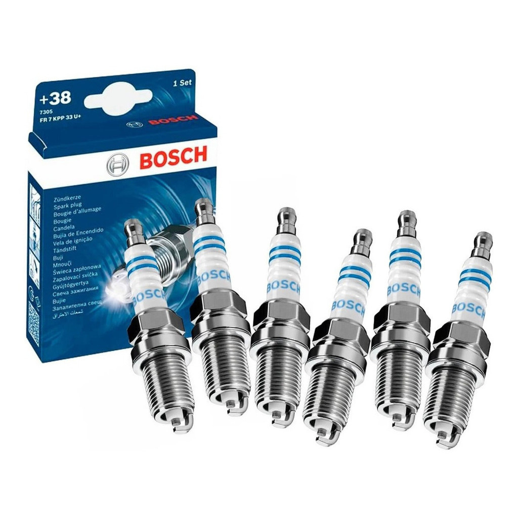 Kit Jogo 6 Velas Gm S10 Blazer 4.3 V6 Bosch orig