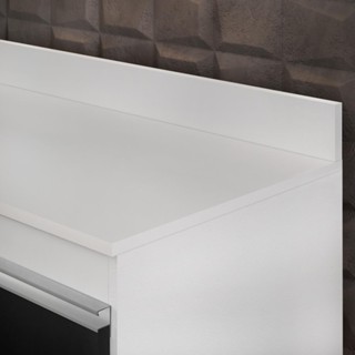 Tampo para Balcão de Cozinha 180cm MDP Branco - Lumil em Oferta na Shopee