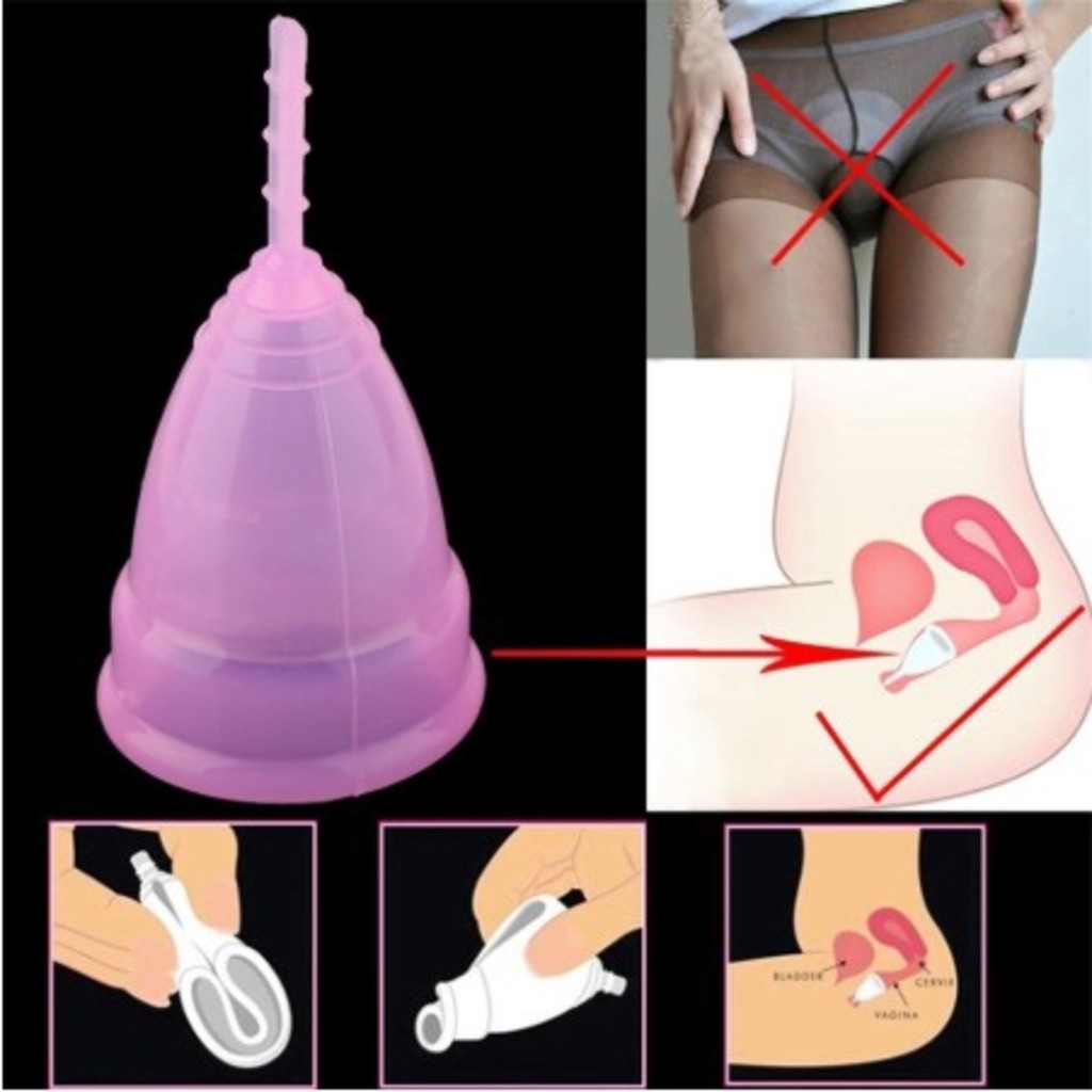 Copo Menstrual /Coletor Menstrual Inciclo De Silicone / Copo Menstrual Reutilizável De Silicone / Higiene Feminina