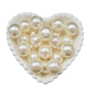 Pérola Inteira ABS CLR 20mm 500g em Oferta na Shopee