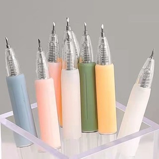 Faca Retrátil Colorida Usada Para Cortador De Escultura Pen/DIY em Oferta na Shopee