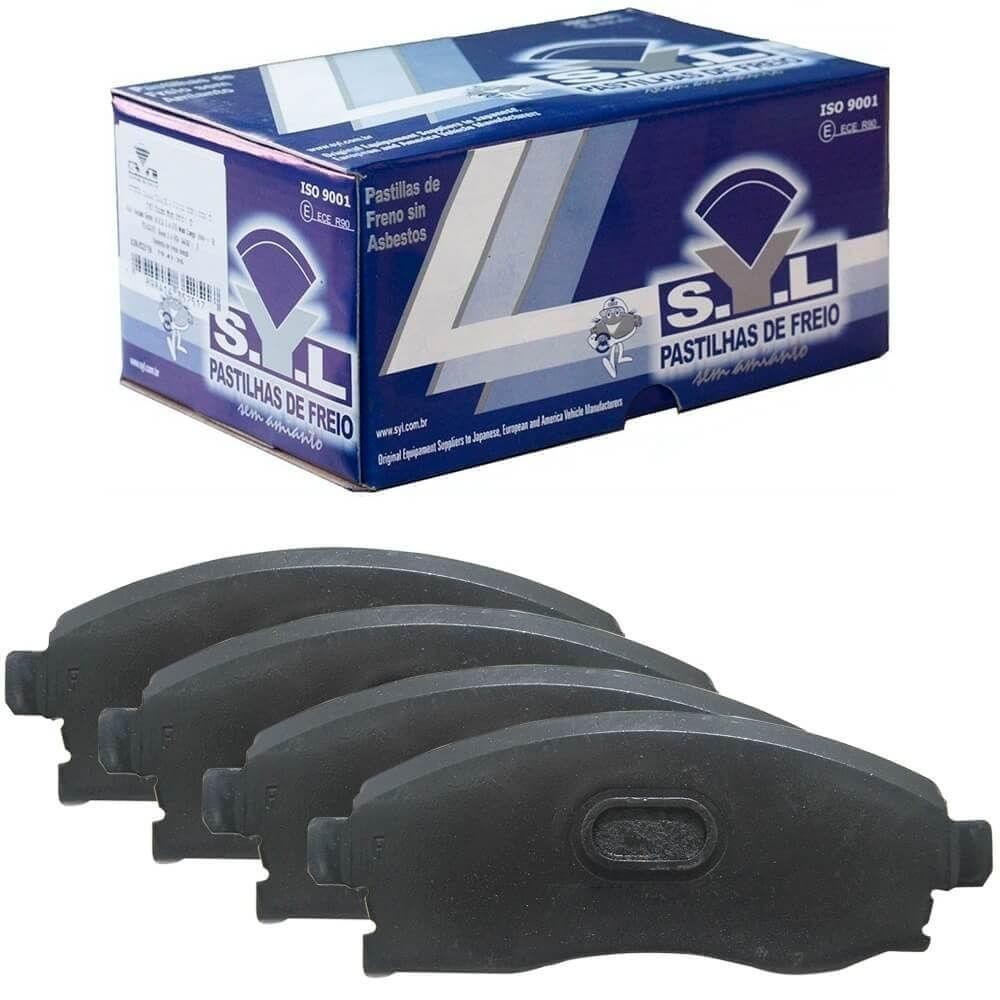 Kit Pastilha Freio Del Rey 89 90 91 Dianteira Bendix Syl