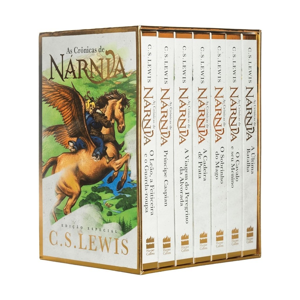 BOX As Crônicas de Nárnia | 7 Volumes | Edição de Luxo | C. S. Lewis