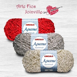 Lã Açucena 100g Círculo em Oferta na Shopee