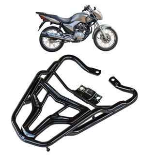 BAGAGEIRO SUPORTE BAU CG TITAN 150 - MIX - FAN 125 150 2009 A 2013 CURTO PRETO em Oferta na Shopee