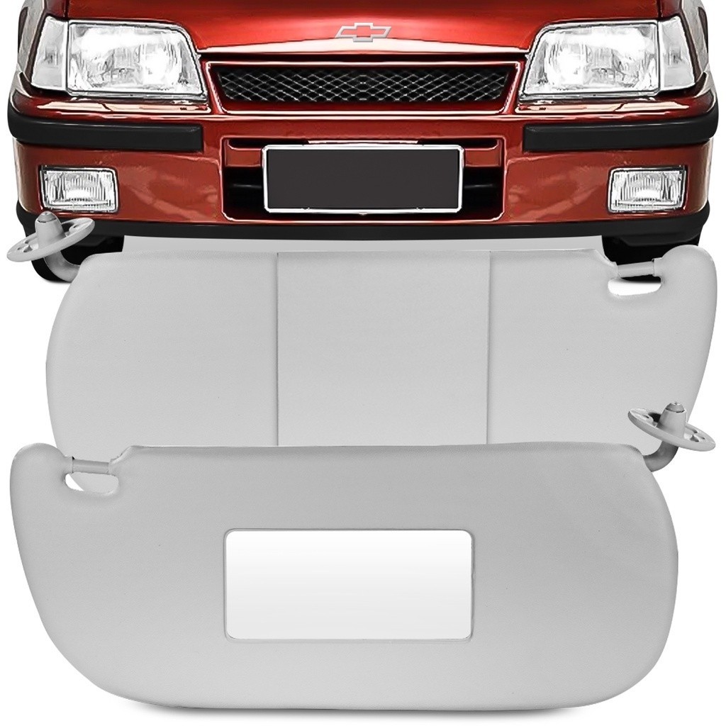 Quebra Tapa Sol Kadett 1989 90 91 92 93 94 95 96 97 98 Cinza em Oferta na Shopee