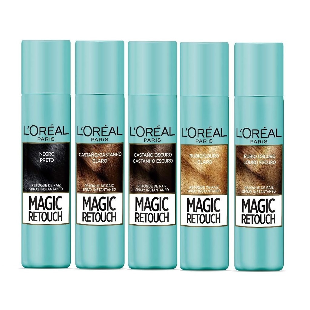 Retoque De Raiz Elseve Loreal Magic Retouch Várias Cores em Oferta na Shopee