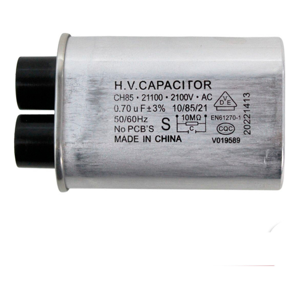 Capacitor Microondas 0.70uf X 2100v Alta Tensão Para Microondas