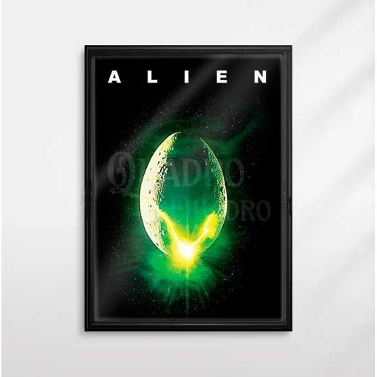 Quadro Alien O Oitavo Passageiro Ridley Scott Filme Pôster Placa Decorativa