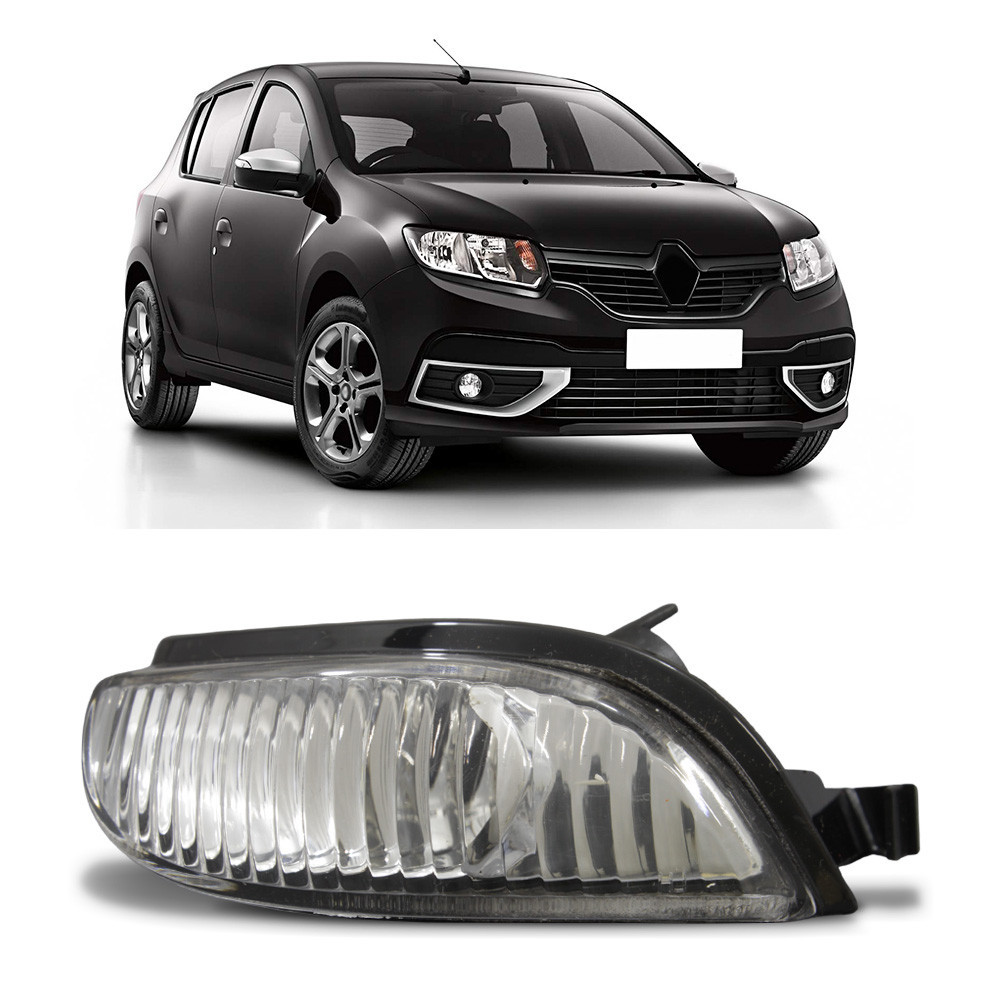 Pisca do Retrovisor Sandero 2015 a 2019 Logan 14 a 19 Cristal Lado Direito