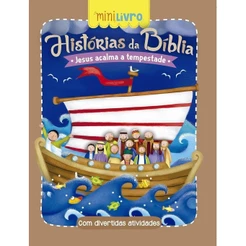 Livrinho Histórias da Bíblia | Jesus acalma a tempestade