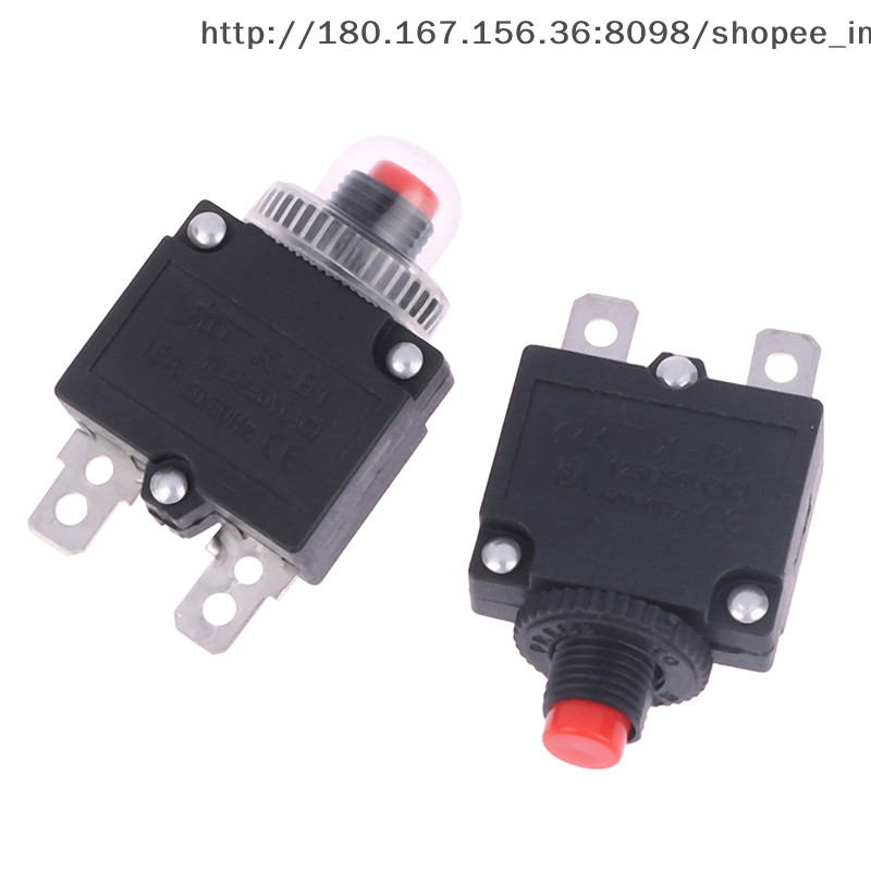 Abongbanghn 5A 6A 8A 10A 15A 20A Fusível Protetor De Sobrecarga Do Disjuntor Térmico