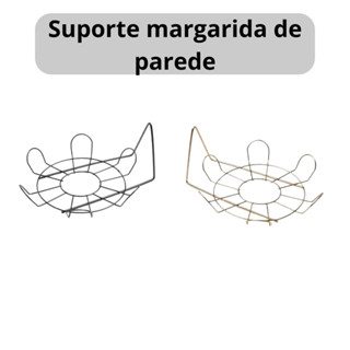Suporte de parede Margarida para vaso de plantas em Oferta na Shopee