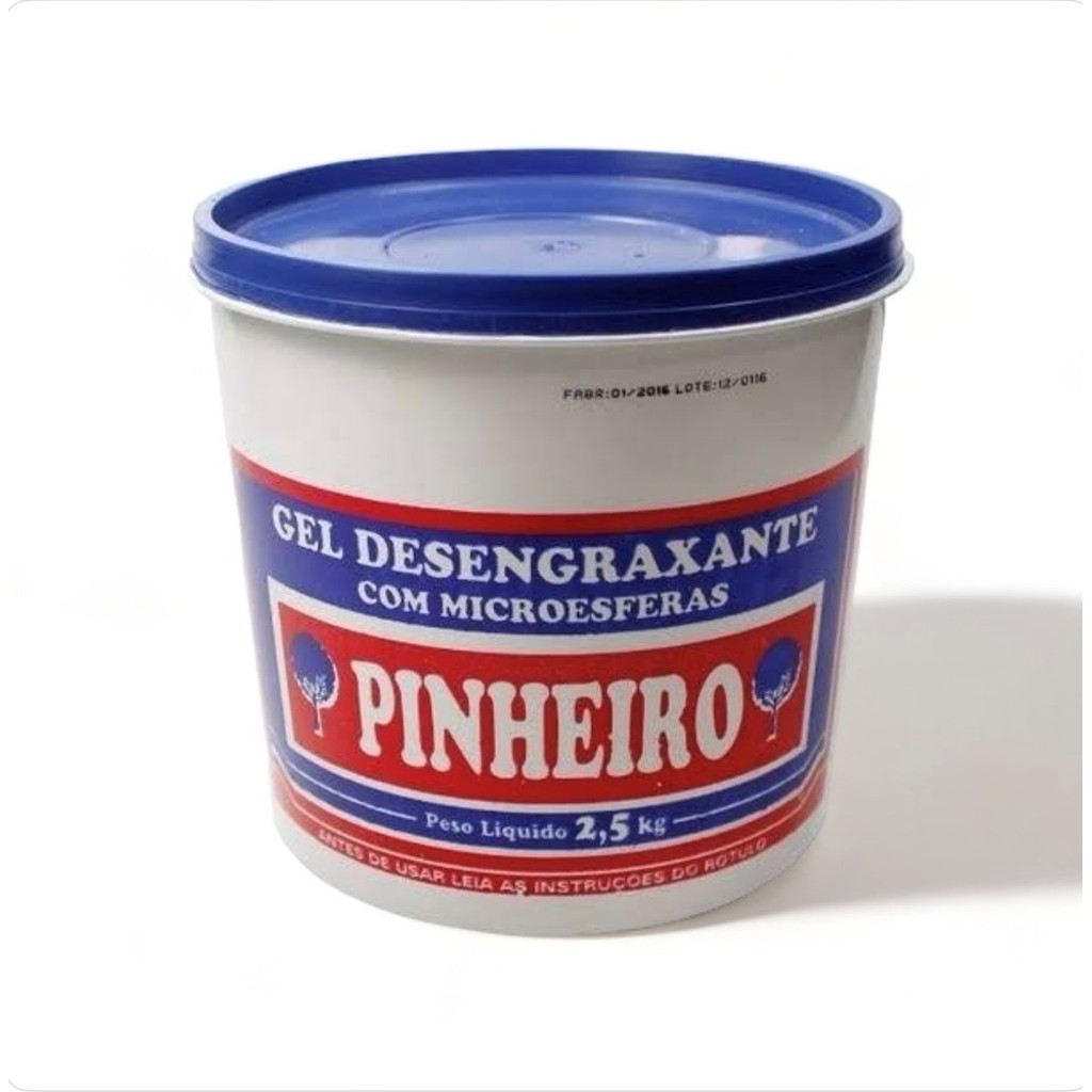 Pasta Gel Desengraxante 2,5kg com Microesferas – Limpeza Profunda para Uso Doméstico, Industrial e Automotivo