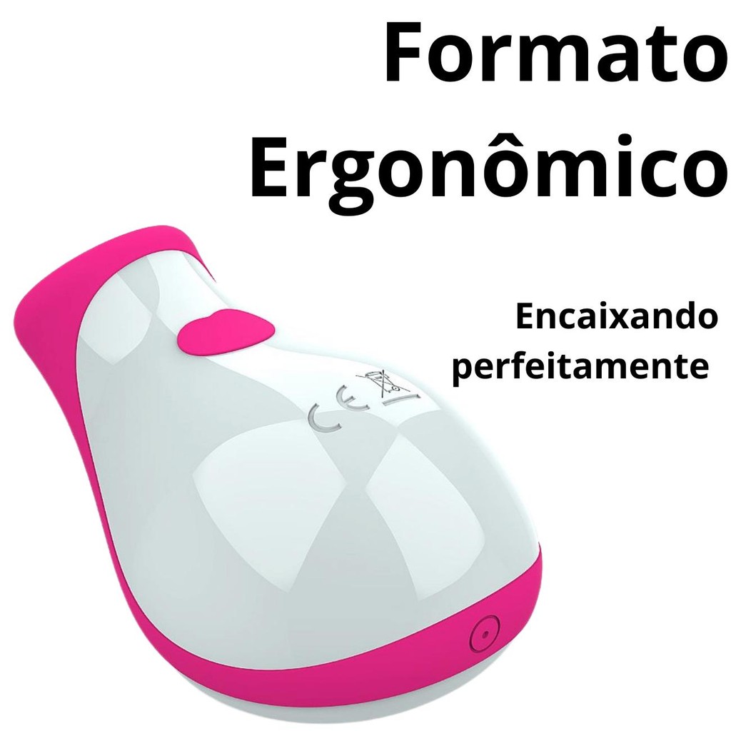 Sugador de Clitóris Ergonômico Compacto 8 modos pulsação