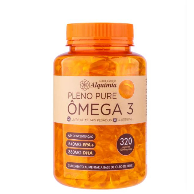 Ômega 3 Suplemento Alimentar Pleno Pure 320 Cápsulas