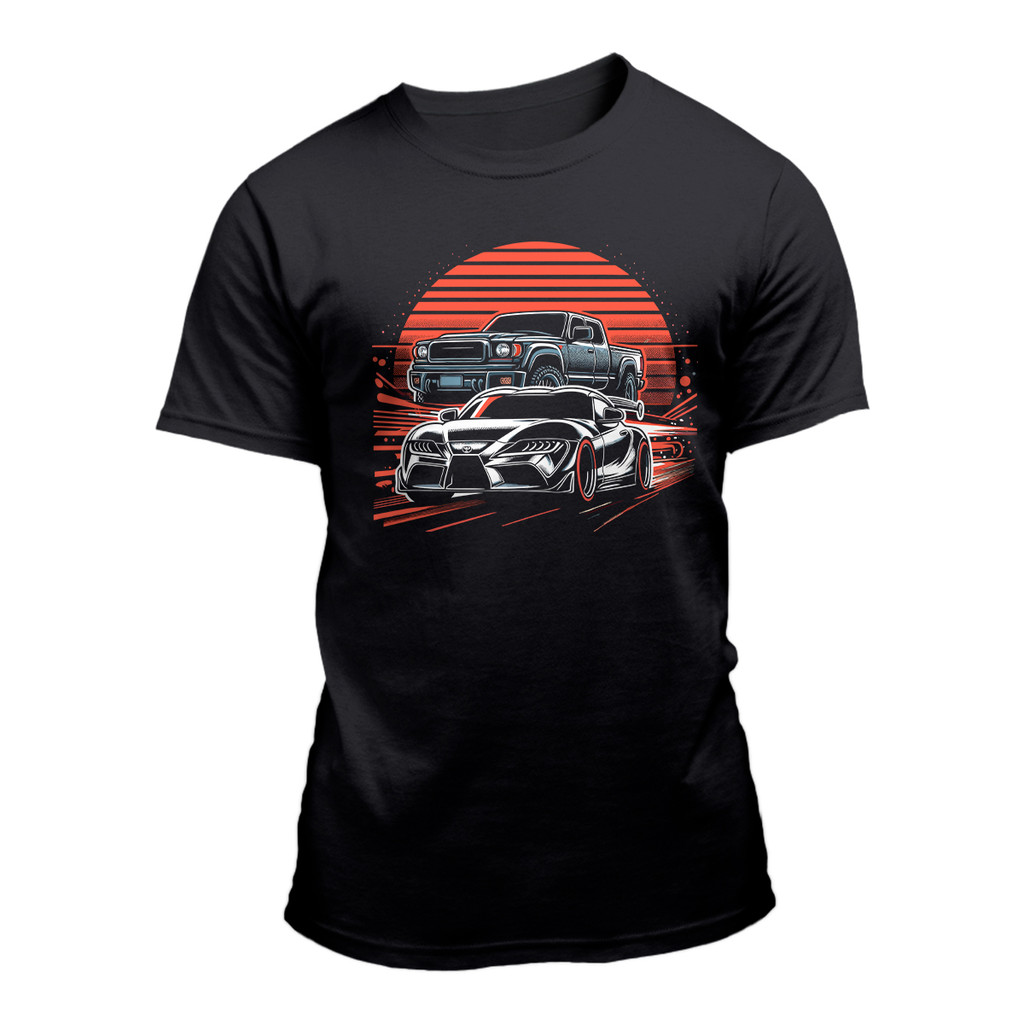 Camiseta Masculina Toyota Carro Modelo Japonês Carro Antigo