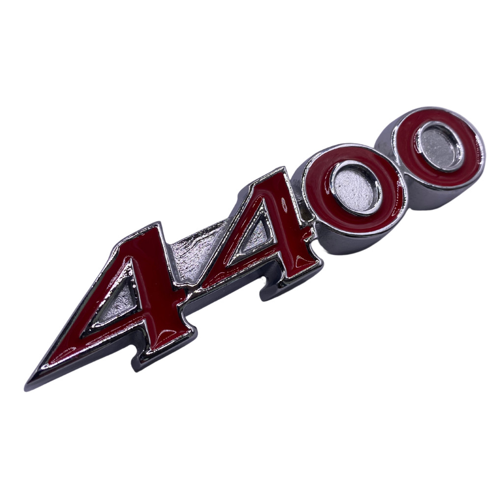 EMBLEMA 4400 PARALAMA OPALA CARAVAN 1972 ATÉ 1979 - VERMELHO