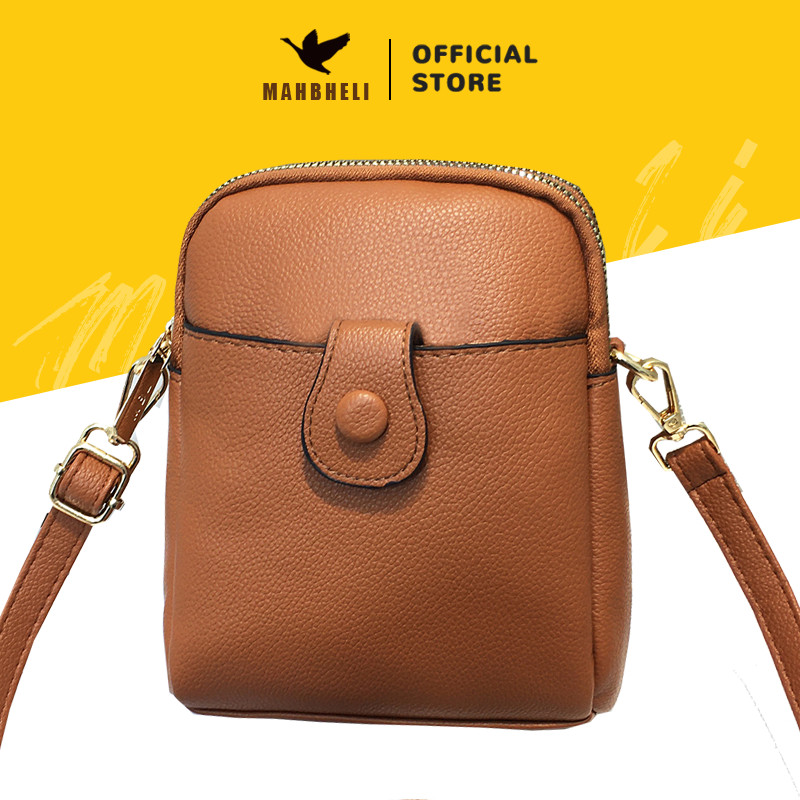 MAHBHELI Bolsa Crossbody E Ombro Feminina Para Celular Com Design Moderno Lançamento 2025 em Oferta na Shopee