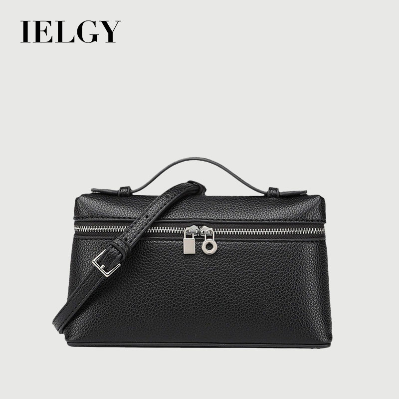 IELGY Messenger Lunch Box Bag Couro pu Mini Moda Caixa Portátil Bolsa