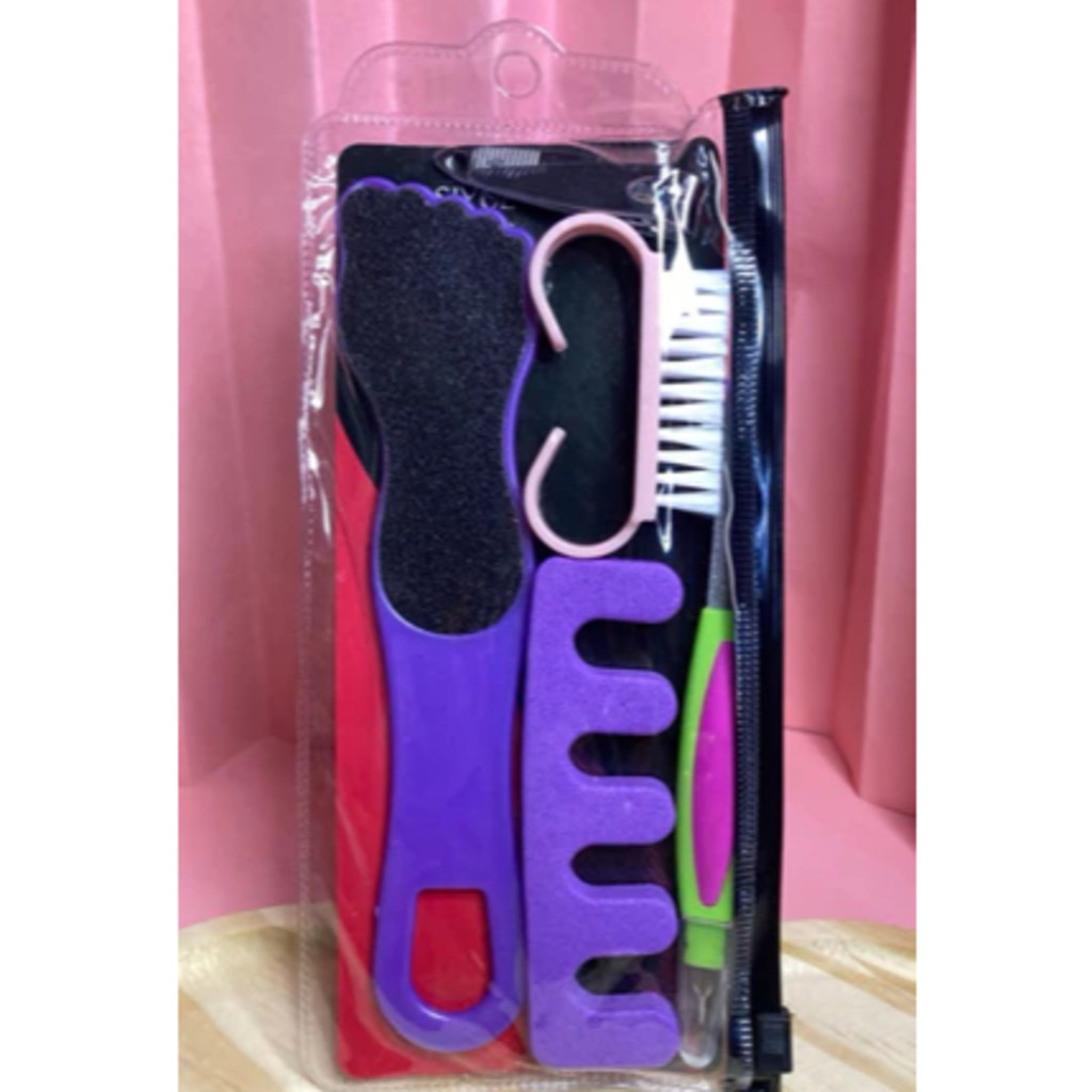 Detalhes do ANA1108 Kit para Pedicure com 5 itens nail beauty tools  profissional