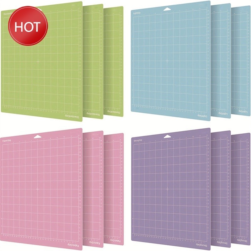 (BUXUE) 12 * 12 Polegadas Impressão A Cores Pvc Placa De Apoio De Corte Viscoso