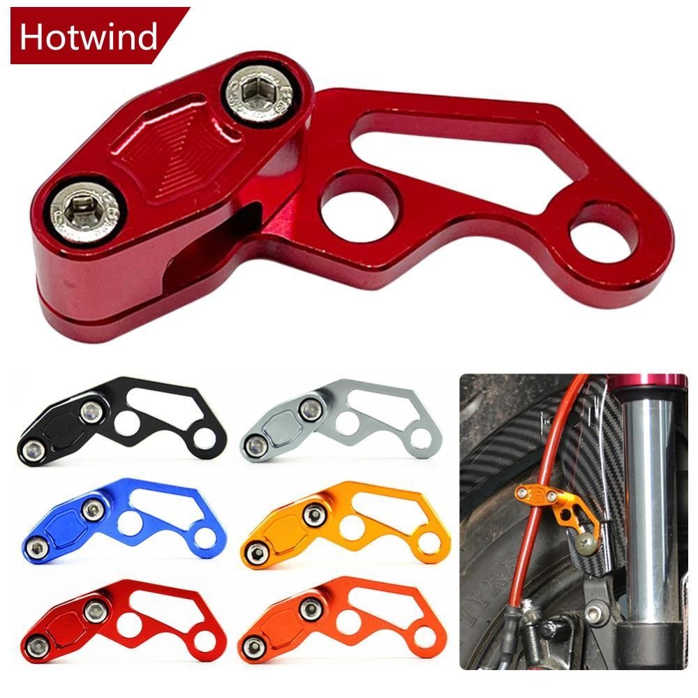 HOTWIND Universal CNC Clip De Freio De Motocicleta Mangueira Modificado Linha De Óleo Liga De Alumínio A3H3