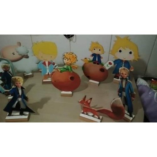 Pequeno Princepe Kit De Decoração De Festa 10 Displays
