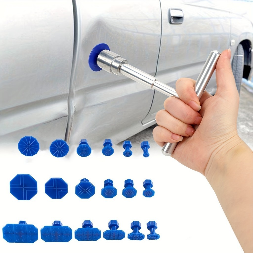 Kit Universal Car Dent Puller Ventosa De Plástico Para Extração De Veículos em Oferta na Shopee