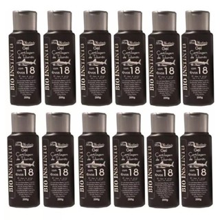 Kit 12 Unidades Gel Cartilagem de Tubarão com 18 Ervas - Bio Instinto em Oferta na Shopee