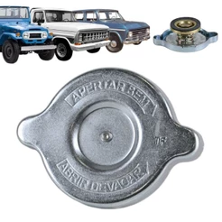 Tampa Reservatório Água Radiador Bandeirantes - Ford F1000 / F250 / GM A10 / C10 / D10 / Veraneio (B77C8100A / 8505