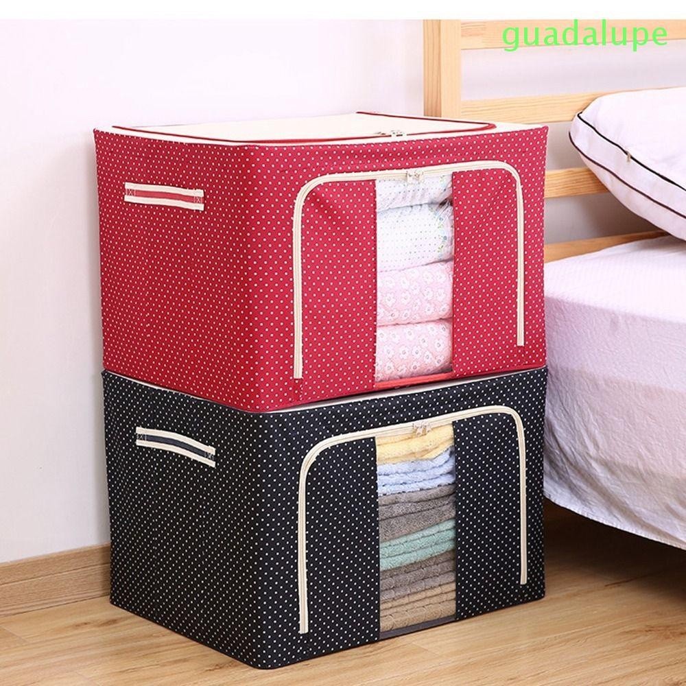 Organizador Multiuso Caixa Organizadora De Guarda Roupa Flexivel Com Ziper 50x40x30cm Grande em Oferta na Shopee