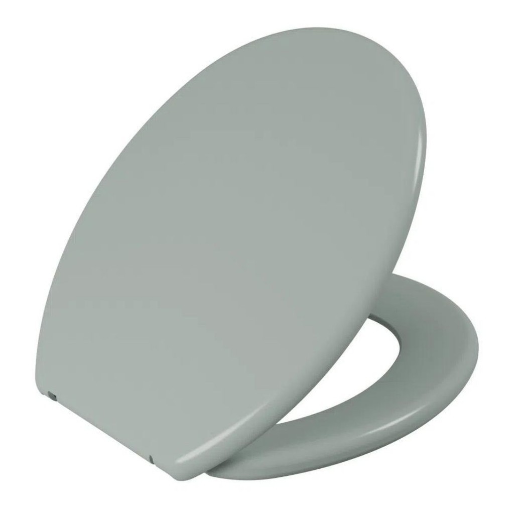 ASSENTO SANITARIO ASTRA OVAL TAMPA PRIVADA UNIVERSAL VERDE em Oferta na Shopee