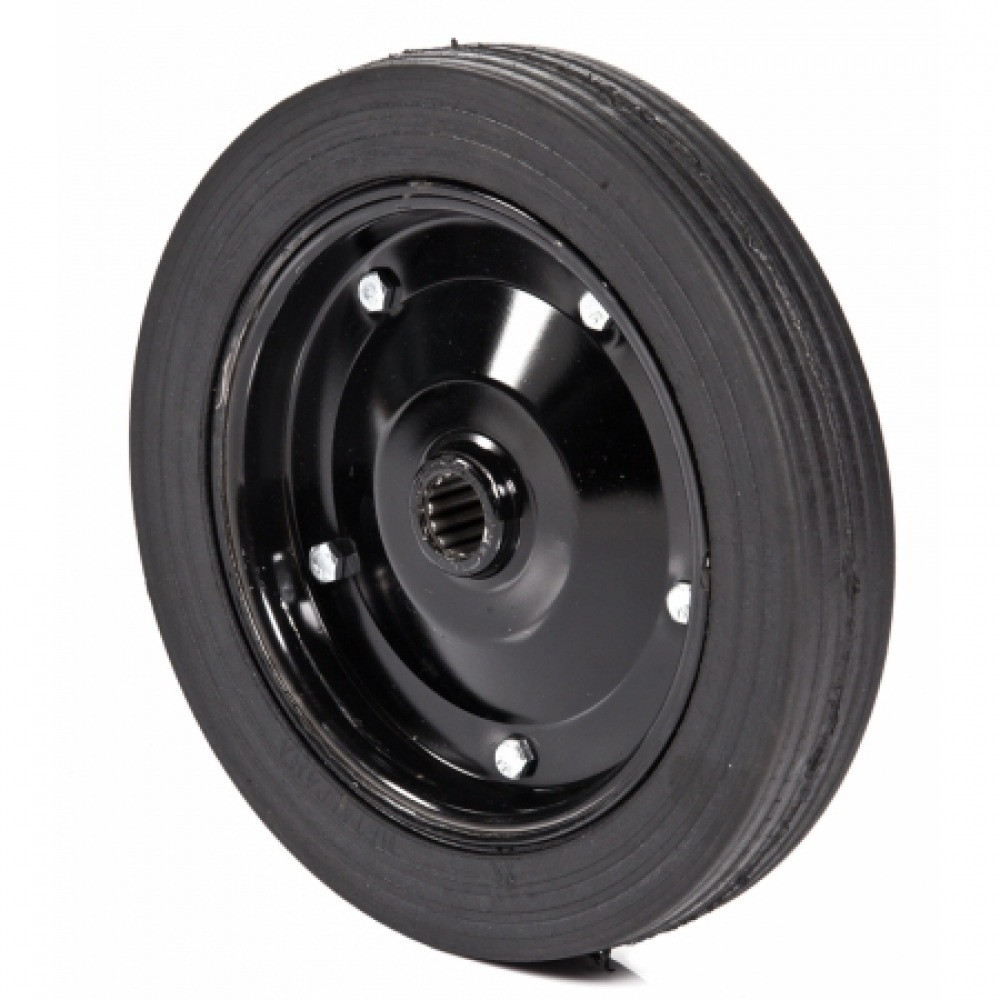 Roda de Pneu Maciço RPM-403-A - com Rolete - Metalpama