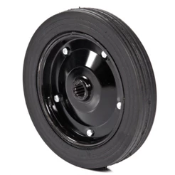 Roda de Pneu Maciço RPM-403-A - com Rolete - Metalpama