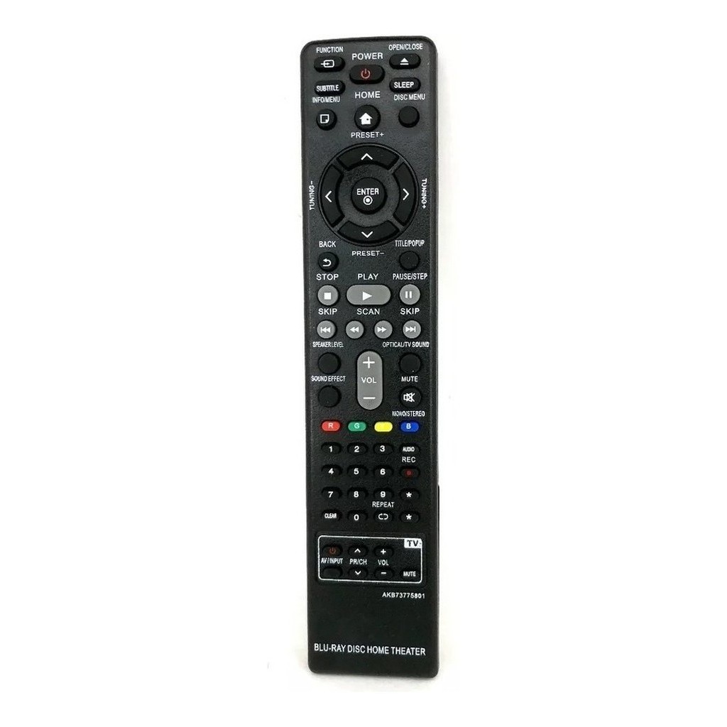 Controle Compatível LG Akb73775801 Home-theater Blu-rai