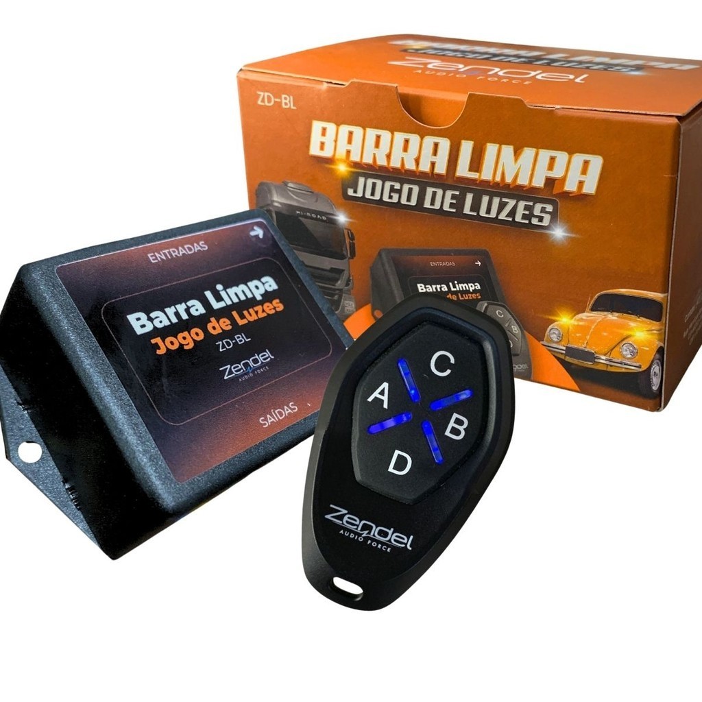 BARRA LIMPA JOGO DE LUZES PISCA ALERTA FAROL ALTERNADO ILUMINAÇÃO AUTOMOTIVO 12V 24V CARRO CAMINHÃO
