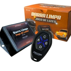 BARRA LIMPA JOGO DE LUZES PISCA ALERTA FAROL ALTERNADO ILUMINAÇÃO AUTOMOTIVO 12V 24V CARRO CAMINHÃO