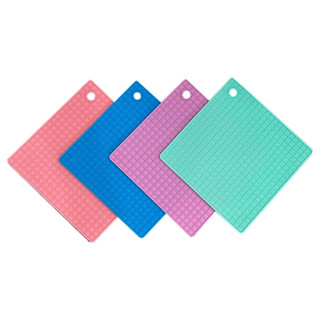 Apoio de Panela Descanso de Silicone Quadrado em Oferta na Shopee
