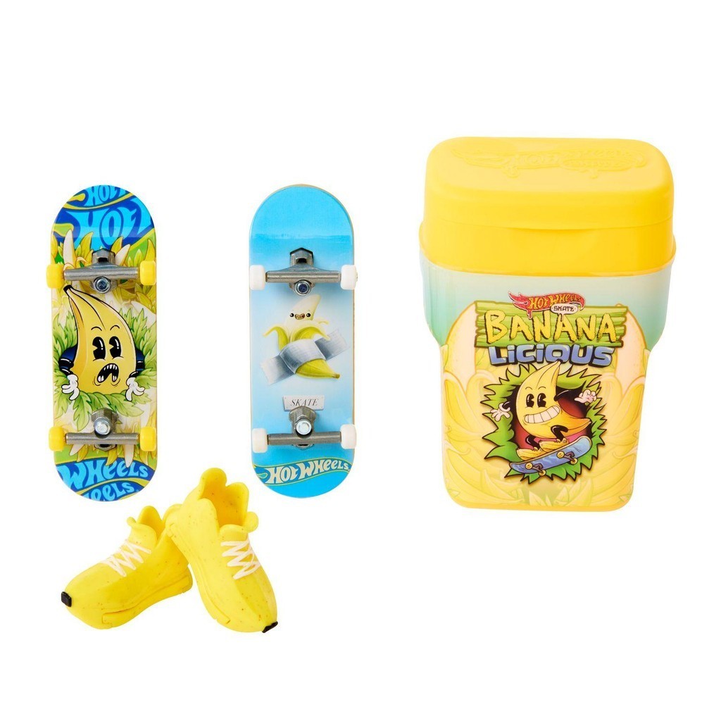 Hot Wheels Skate Pacote Chiclete Sabor Banana - Mattel - Hobbies & Collections