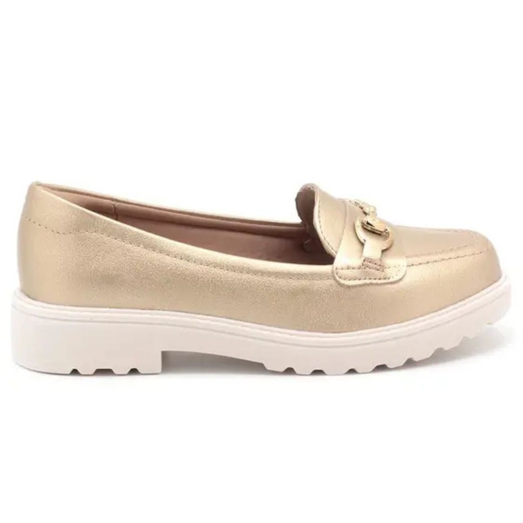 Mocassim Oxford Modare Tratorado - 7357106 Dourado
