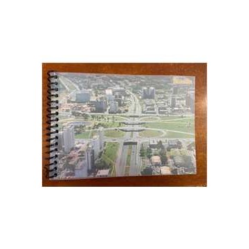 9 Cartões Postais de Brasília Coloridos autor Bras Card