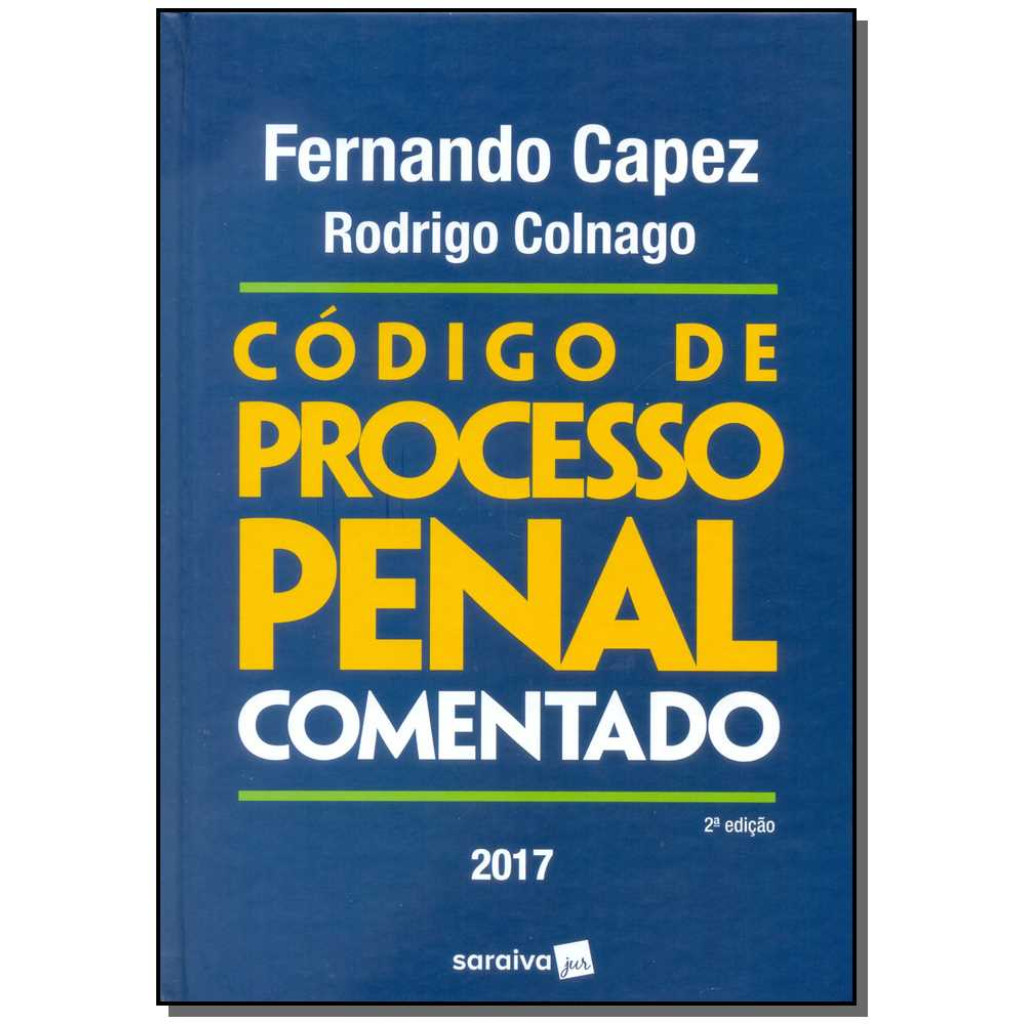 Código de processo penal comentado - 2ª edição de 2017