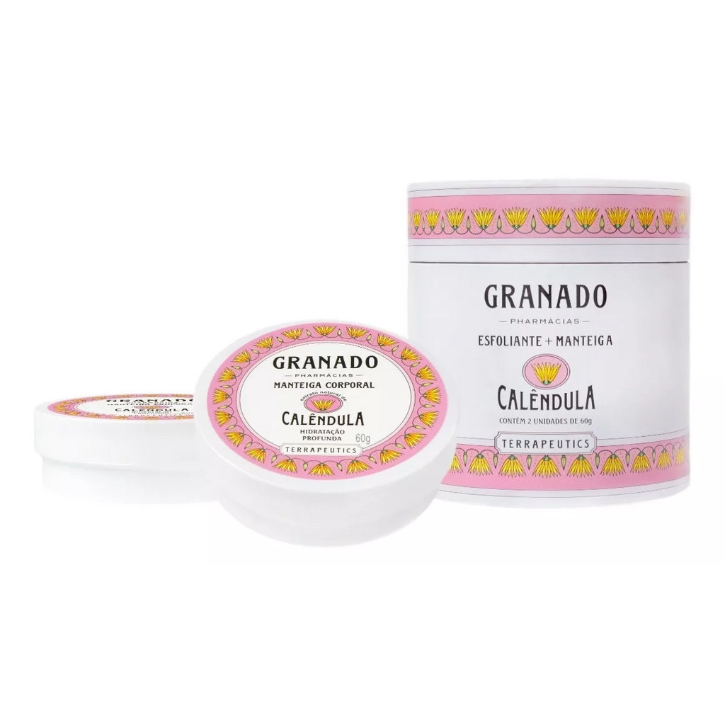 Kit Esfoliante E Manteiga Calêndula Terrapeutics Granado