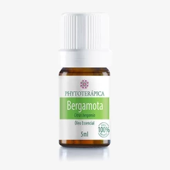 Óleo Essencial de Bergamota - Para Difusor, Massagem e Aromaterapia - 5ml