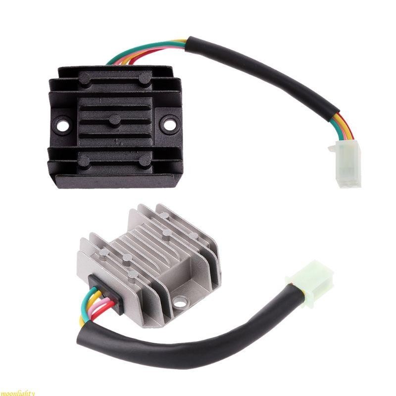 Retificador Regulador Tensão 4 Fios Para ATV 50 150cc Scooter Moped Dirt
